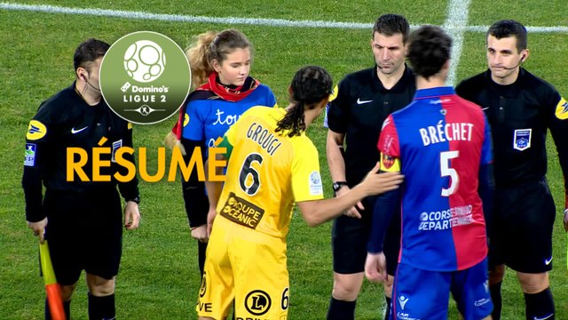 Gazélec FC Ajaccio - Stade Brestois 29 (1-1) - Résumé - (GFCA-BREST) / 2017-18