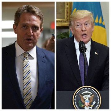 Jeff Flake Compares Trump to Joseph Stalin