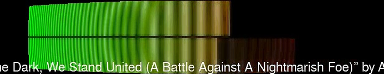 Against The Dark, We Stand United (A Battle Against A Nightmarish Foe)