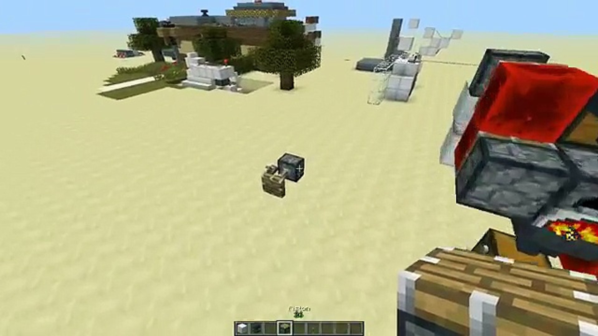 Maison High Tech Fours Automatiqueintelligent Enclume Minecraft Tutoriel 15
