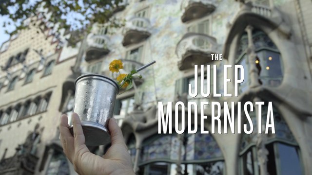 Curbside Cocktails: Barcelona, JULEP MODERNISTA - Liquor.com