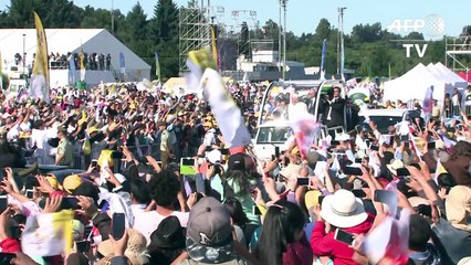 Mensaje del papa en tierra mapuche cala hondo entre fieles
