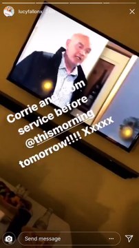 coronation street star Lucy fallon on her instagram tonight 2018