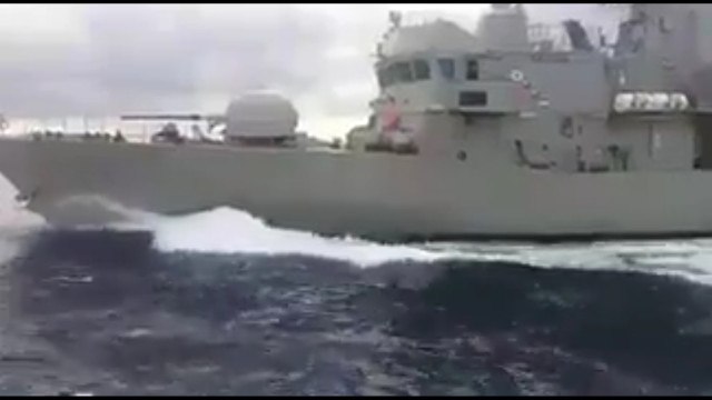 Yunan Hücum Botu, Türk Sahil Güvenlik Botuna Böyle Çarptı