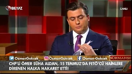 CHP'li Ömer Süha Aldan'ın hazırladığı iddianame
