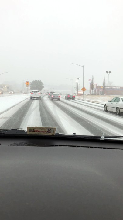 Here we snow again! Second one in January 2018!