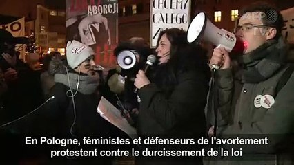 Avortement: manifestations en Pologne contre le durcissement de la loi