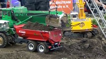 RC Construction Site Baustelle ♦ Dragline Excavator Seilbagger ♦ Intermodellbau Dortmund new Cable