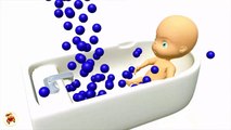 Learn Colors With Baby Balloons Balls for Children - Baby Dolls Bath Time for Kids Toddlers-Y