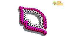 Learn Colors with a lot of Soccer Balls and 3D Lips Shape for Kids Toddlers Babies-w-AZ7ld