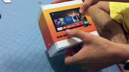 Unboxing Nexus Player Brasil