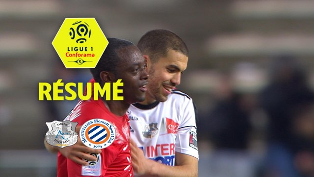 Amiens SC - Montpellier Hérault SC (1-1) - Résumé - (ASC-MHSC) / 2017-18