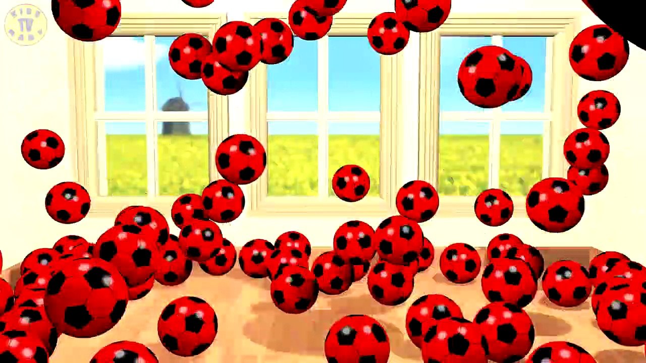 ⚽ Colors Learning For Kids - The Soccer Ball Pit Show - Mr Eggie Sh