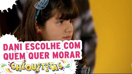 Dani escolhe com quem vai morar