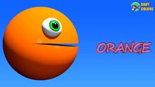⚽ Learn COLORS With 3D Growing Soccer Ball And Funny PACMAN For Kids