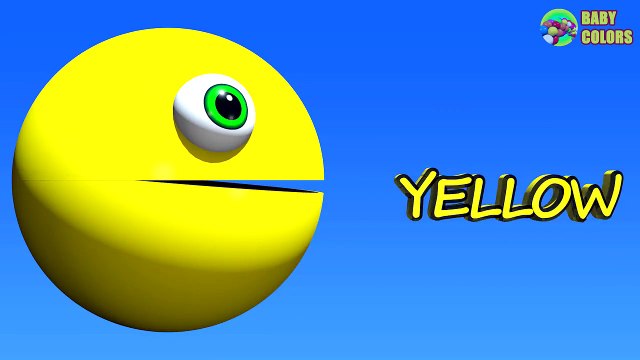 ⚽ Learn COLORS With 3D Growing Soccer Ball And Funny PACMAN For Kids Toddlers Babies-vhnZwj9vJ3