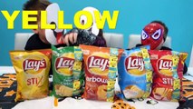 Learn Colors With Potato Kiddy Chips for children,Toddlers and Babies _ Bad Kid