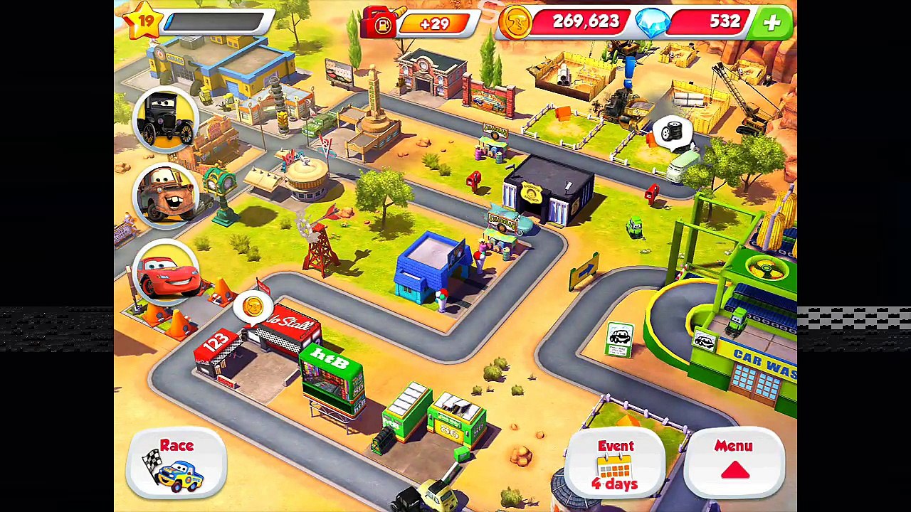 BUILDING RADIATOR SPRINGS [Todd to DJ] Level 01-11 - CARS: Fast as Lightning