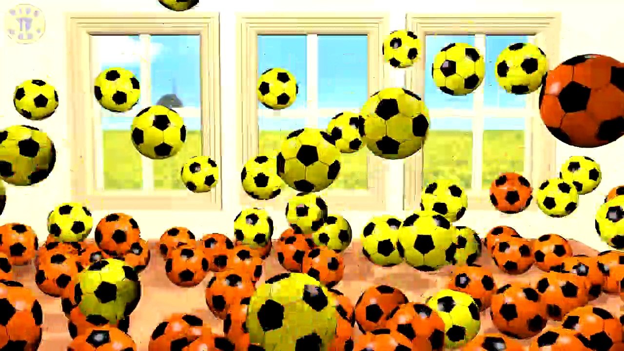 ⚽ Colors Learning For Kids - The Soccer Ball Pit Show - Mr Eggie Sh