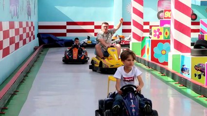 Family Fun Bumper Cars and Bikes Kids Rides by Adults-RC6jY2DFuqs
