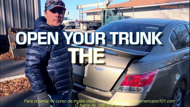 Cómo PRONUNCIAR las partes de un carro en Inglés!