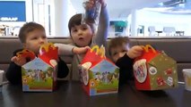 McDonalds With Toy Kids  Play Food Happy Meal Toys For