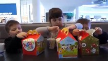 McDonalds With Toy Kids  Play Food Happy Meal Toys For K