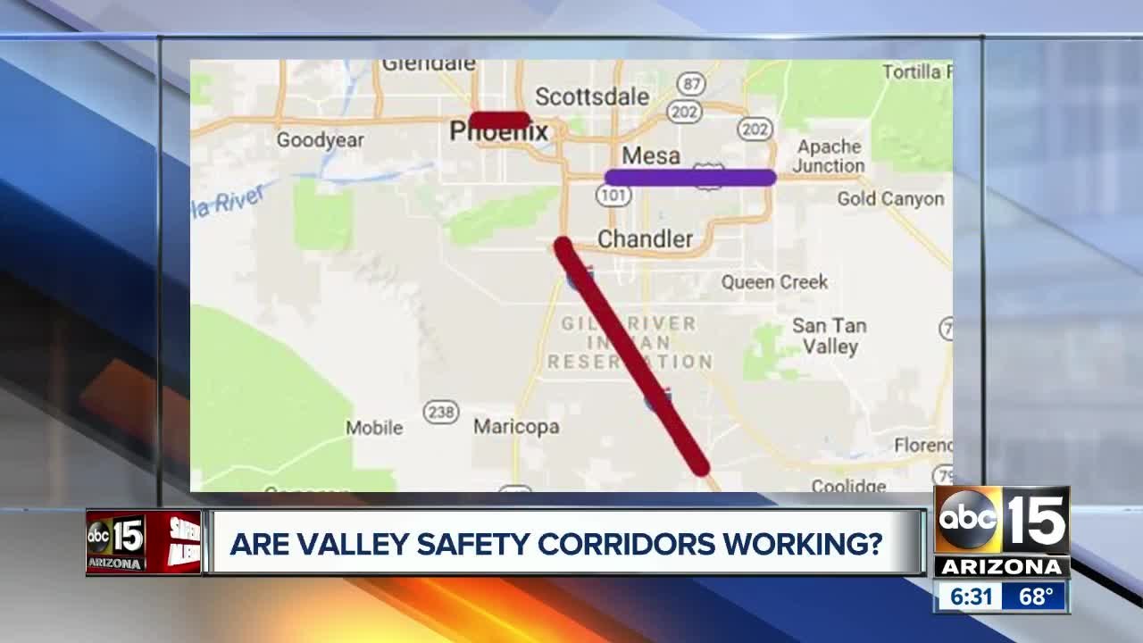 Are Valley "safety corridors" working?