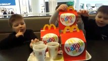 McDonalds With Toy Kids  Play Food Happy Meal Toys For Kids-P