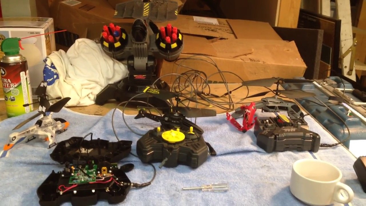 Air Hog Hack-wire it up for use without batteries DC power plug