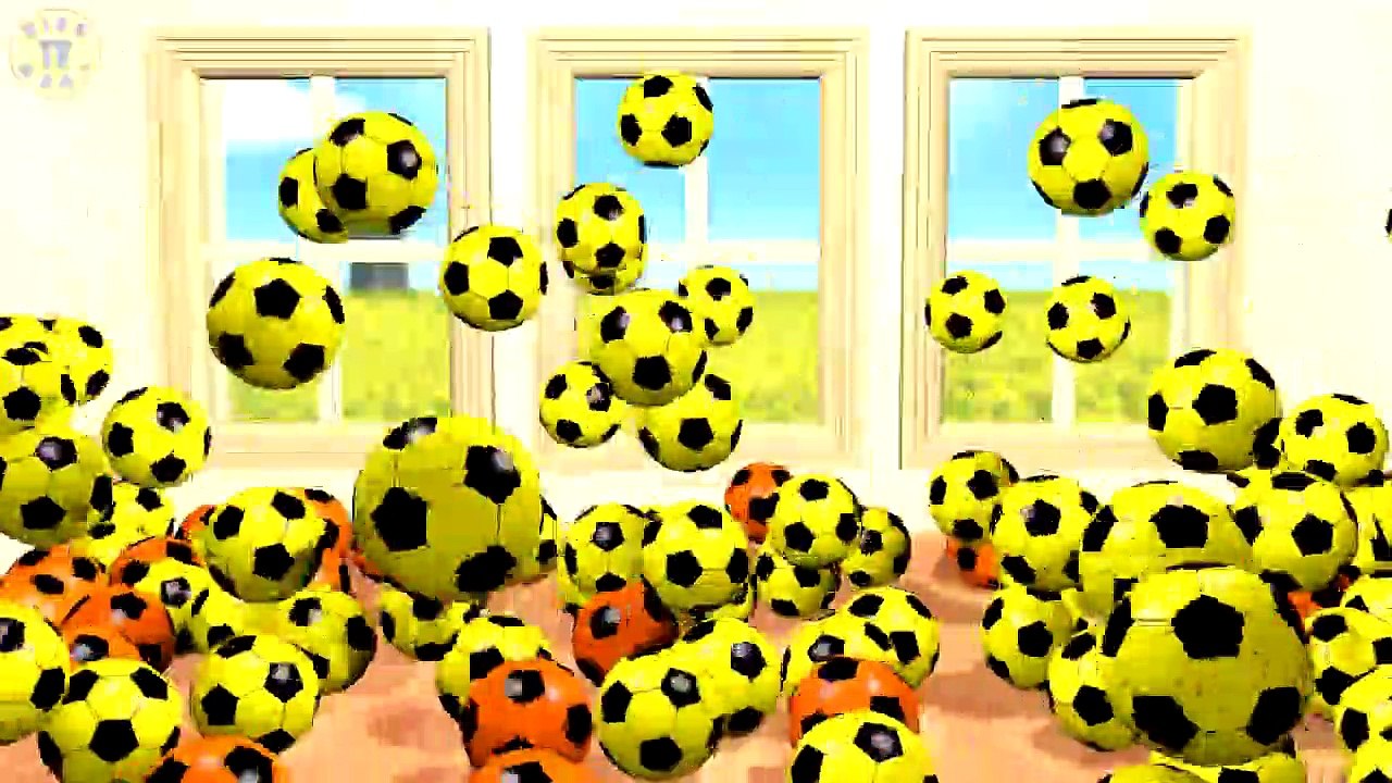 ⚽ Colors Learning For Kids - The Soccer Ball Pit Show - Mr Eggie Show-X