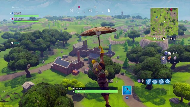 Noobs snapped plaing fortnite