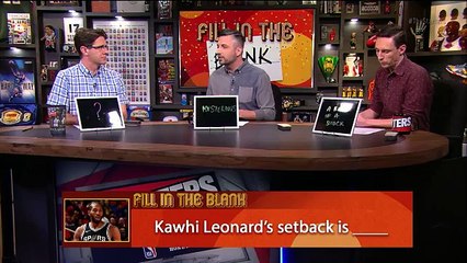 Kawhi Leonard Injury Situation