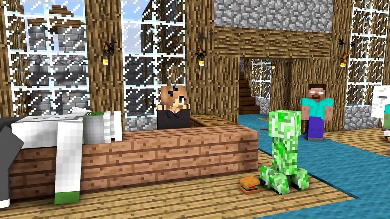 Monster School: Love Potion - Minecraft Animation