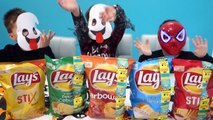 Learn Colors With Potato Kiddy Chips for children,Toddlers and Babies _ Bad Kids Learns Coulors-O