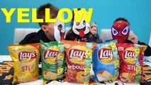 Learn Colors With Potato Kiddy Chips for children,Toddlers a