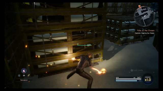 FINAL FANTASY XV EPISODE IGNIS FIRST TIME PLAYTHROUGH 8 ARDYN BOSS FIGHT (ALTERNATE ENDING)