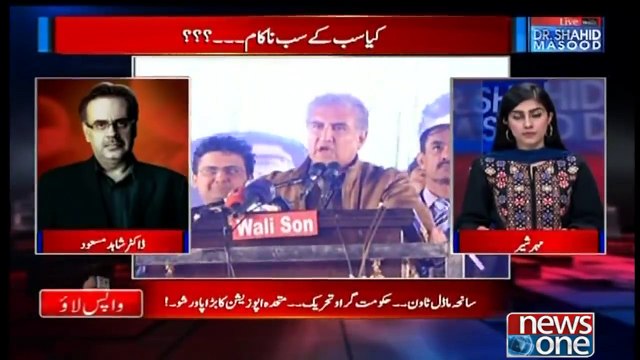 Live with Dr.Shahid Masood 17-January-2018 Tahir-ul-Qadri Asif Zardari PMLN