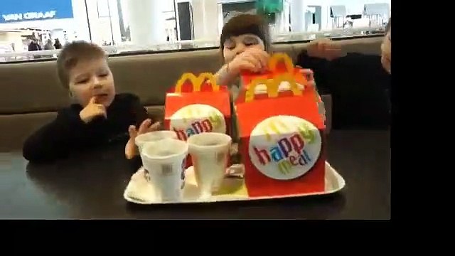 McDonalds With Toy Kids Play Food Happy Meal Toys For Kids-PuqJ3sjw