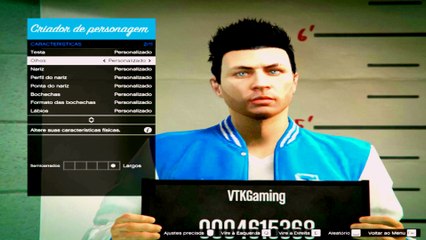 GTA V ONLINE COMO CRIAR PERSONAGEM