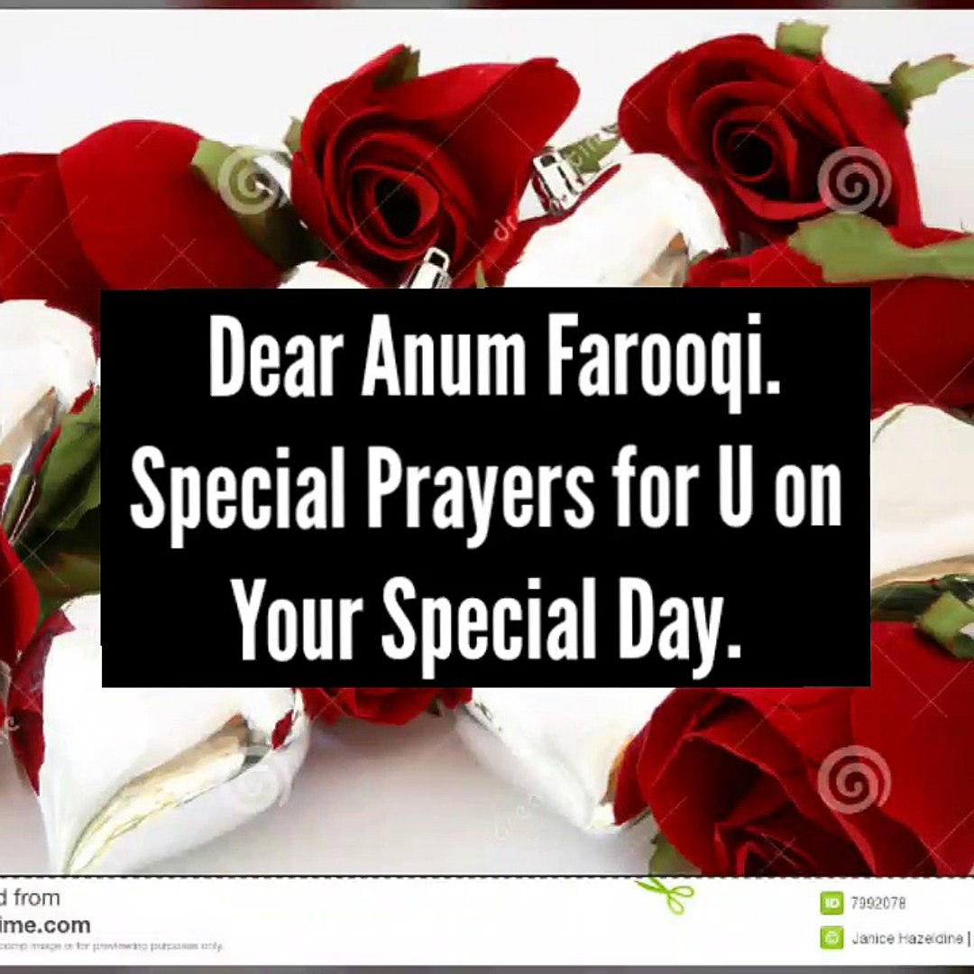 Happy Birthday To Anum Anam Latest Update 18 Video Dailymotion