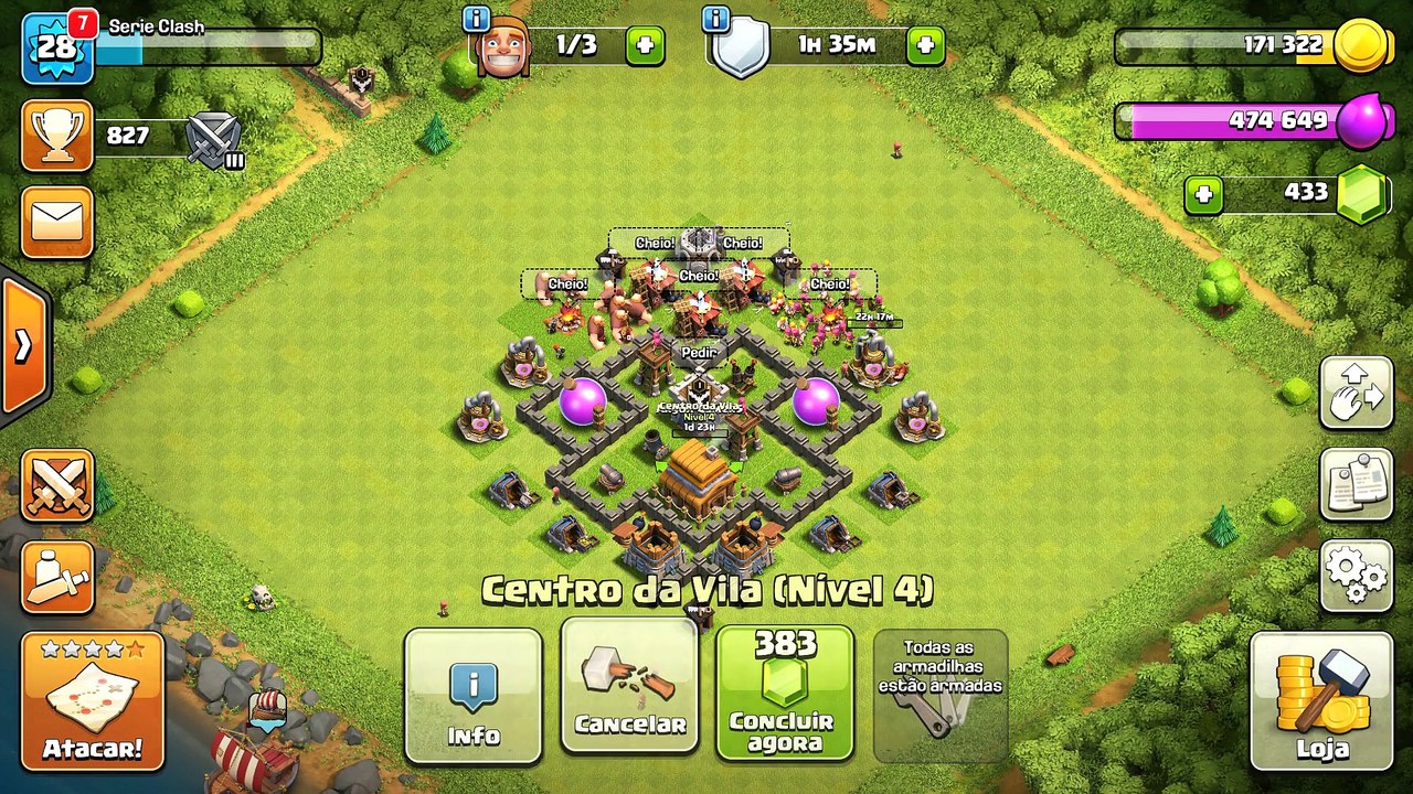 Vídeos do Clash of Clans 