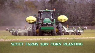 8370R PLANTING STRIP TILL CORN. SCOTT FARMS 2017 CORN PLANTING