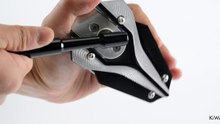 Motorcycle Mirrors Viper Black Adjustable Sportsbike with Chrome Mirror Base | KiWAV