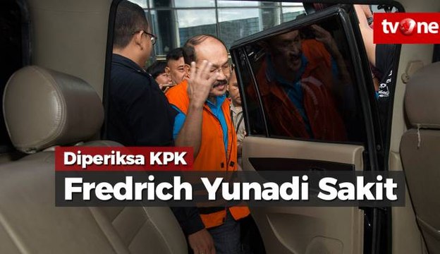 Kembali Diperiksa KPK, Fredrich Keluhkan Perut Kembung