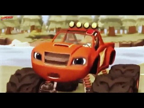 Blaze e Monster Machines Cartoon Series - Monster For Children Cartoon - Filmes de desenhos animados - Parte 1