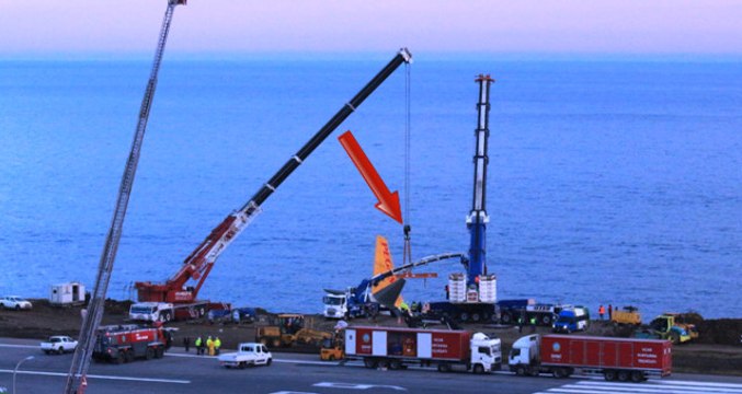 Trabzon Havalimanında Pistten Çıkan Uçağı Kurtarma Operasyonu Başladı