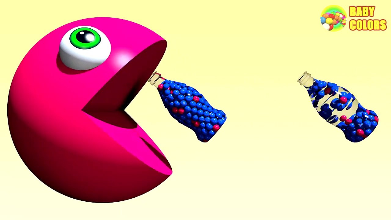 Learn COLORS With 3D Colored M&Ms Bot