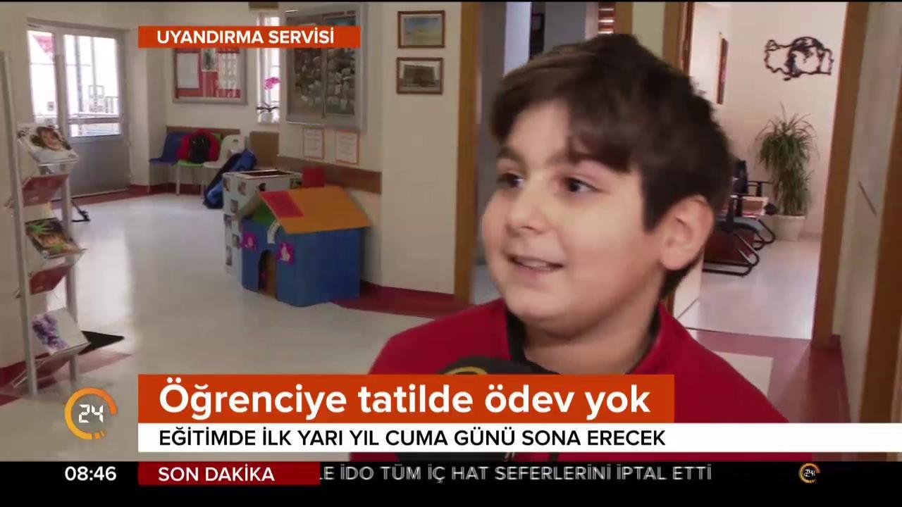 Tatilde ödev yok