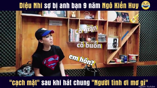 Diệu Nhi sợ bị anh bạn 9 năm Ngô Kiến Huy cạch mặt sau khi hát chung Người tình ơi mơ gì